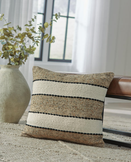 Rueford Brown/Black/Natural Pillow from Ashley - Luna Furniture