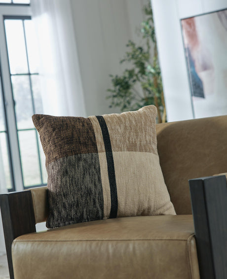 Adrielton Black/Brown/Tan Pillow from Ashley - Luna Furniture