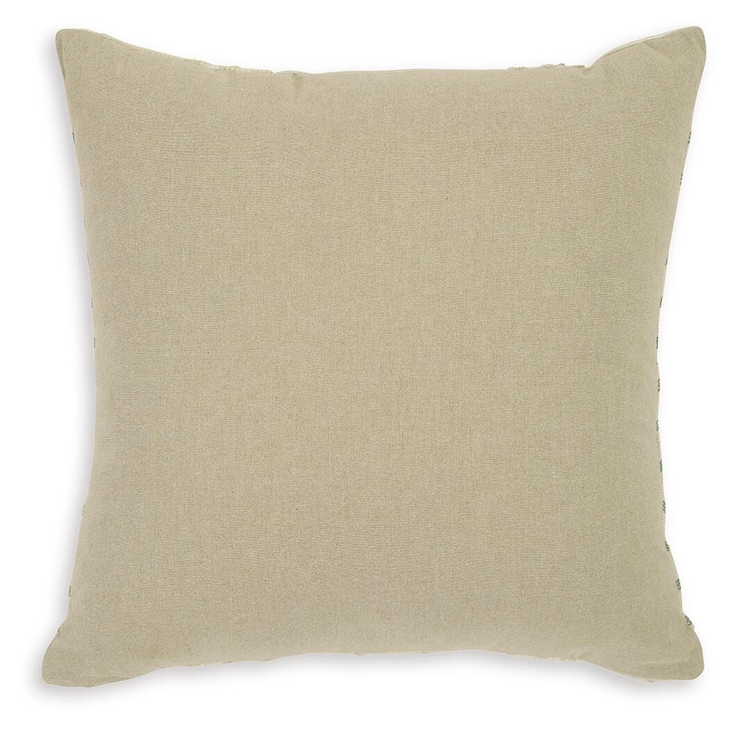 Rowton White/Green Pillow from Ashley - Luna Furniture