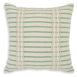 Rowton White/Green Pillow from Ashley - Luna Furniture