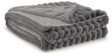 Alsonwell Gray Throw from Ashley - Luna Furniture