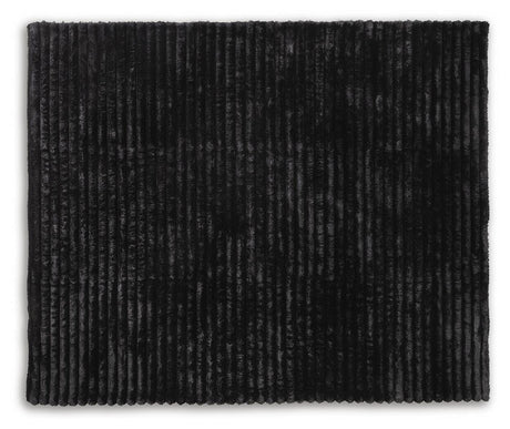 Alsonwell Black Throw from Ashley - Luna Furniture