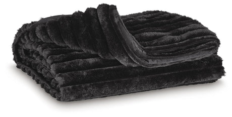 Alsonwell Black Throw from Ashley - Luna Furniture
