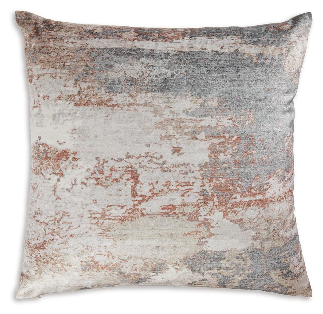 Edinfielders Cream/Gray/Rust Pillow from Ashley - Luna Furniture