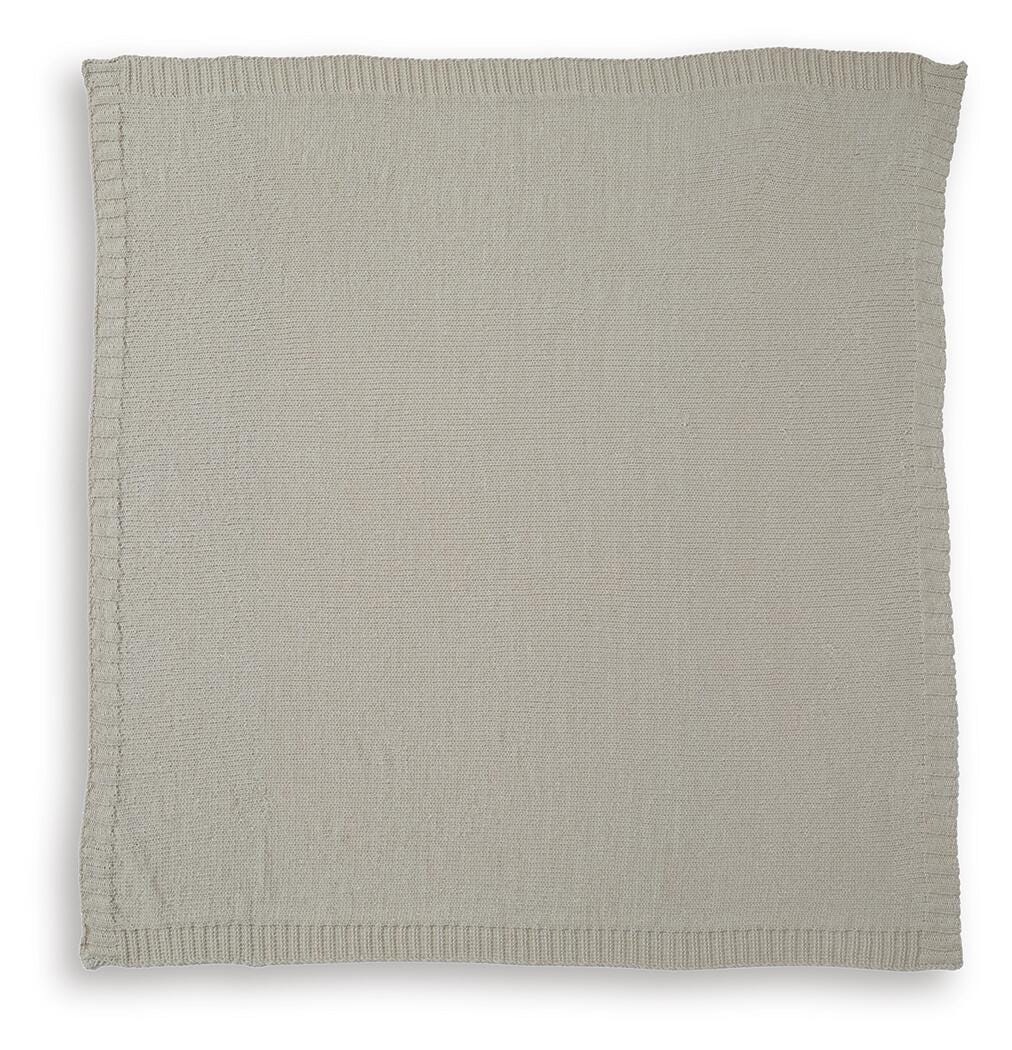 Anawood Oatmeal Throw from Ashley - Luna Furniture