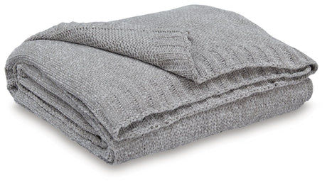 Anawood Gray Throw from Ashley - Luna Furniture