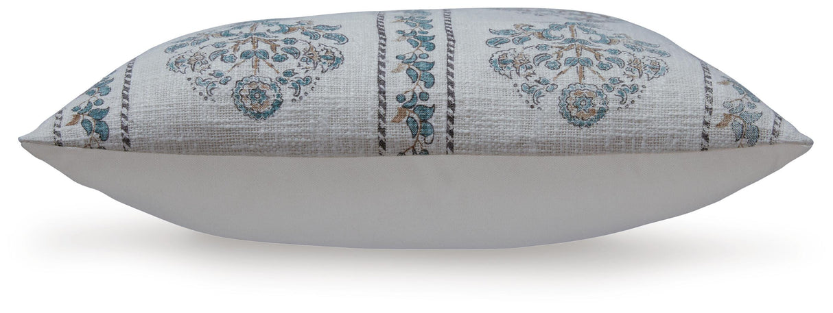 Paulmour Ivory/Green/Brown Pillow from Ashley - Luna Furniture