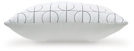 Kydner White/Black Pillow from Ashley - Luna Furniture