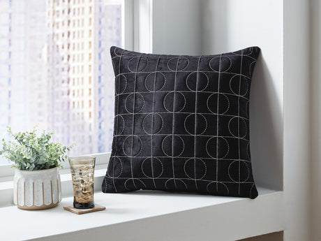 Kydner Black/Silver Pillow from Ashley - Luna Furniture