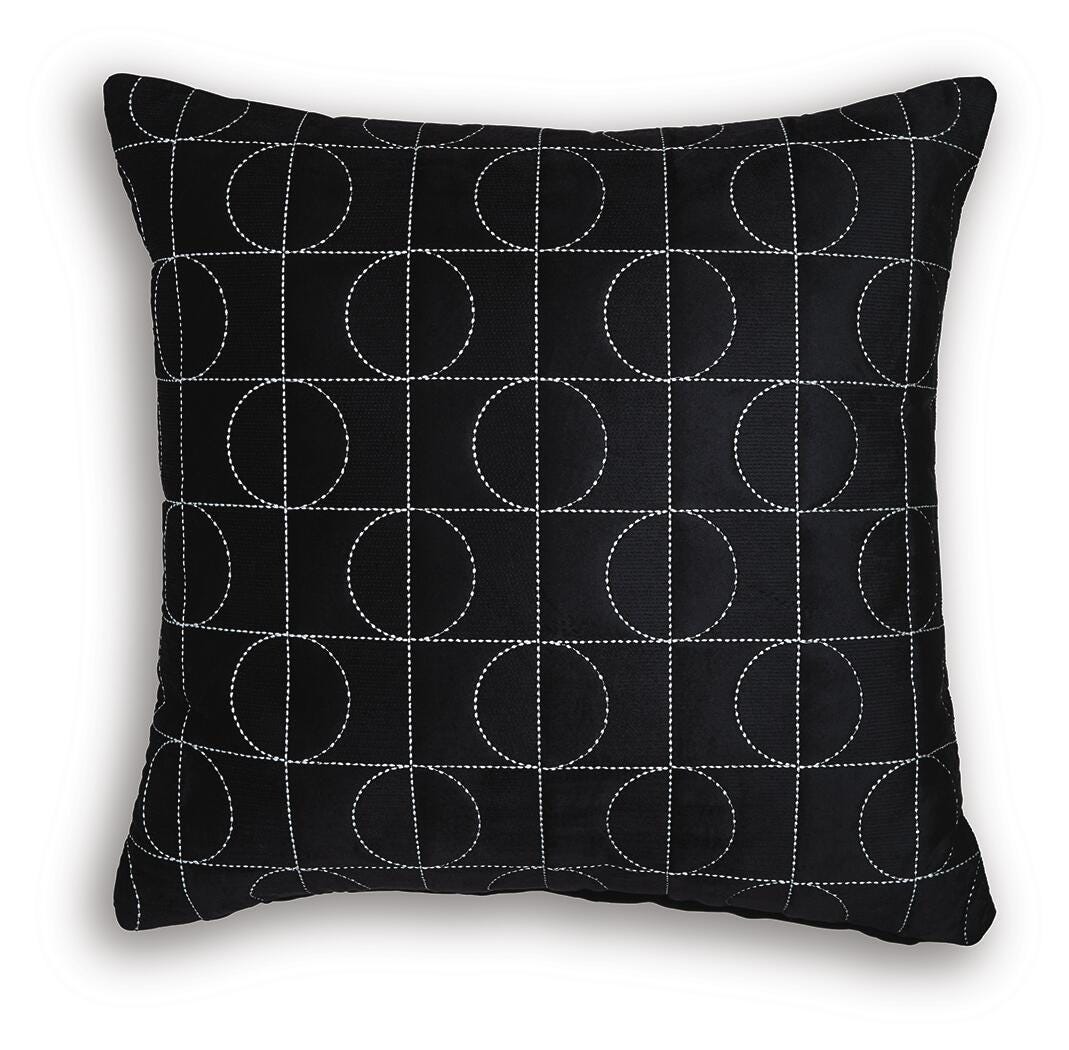 Kydner Black/Silver Pillow from Ashley - Luna Furniture