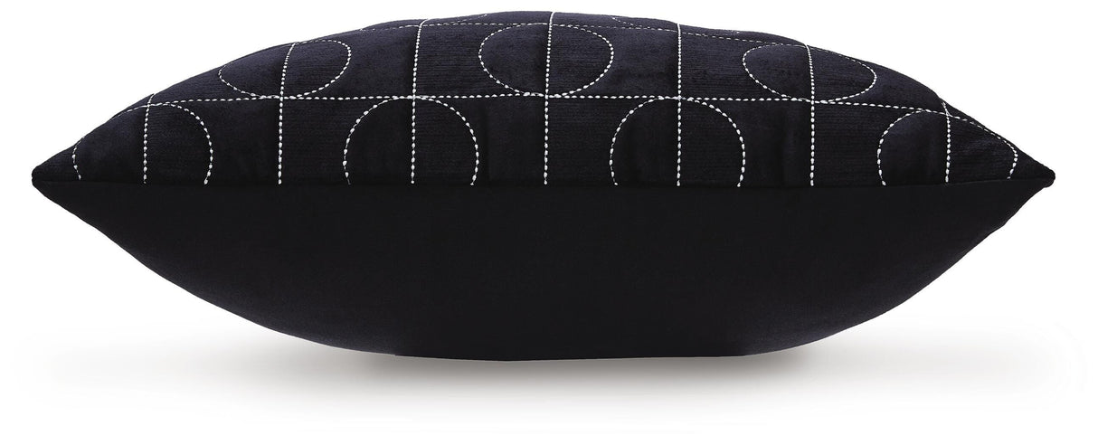Kydner Black/Silver Pillow from Ashley - Luna Furniture