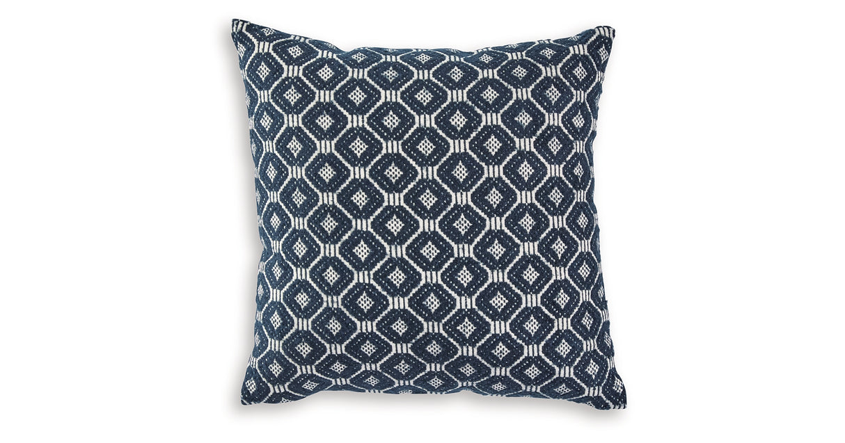 Abra Black/Ivory Pillow (Set of 4) from Ashley Furniture - Luna Furniture