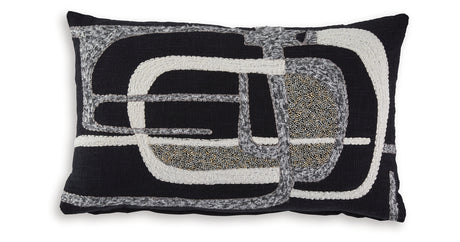 Gavrileigh Black/Gray/Ivory Pillow (Set of 4) from Ashley Furniture - Luna Furniture
