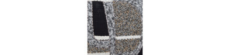 Gavrileigh Black/Gray/Ivory Pillow (Set of 4) from Ashley Furniture - Luna Furniture