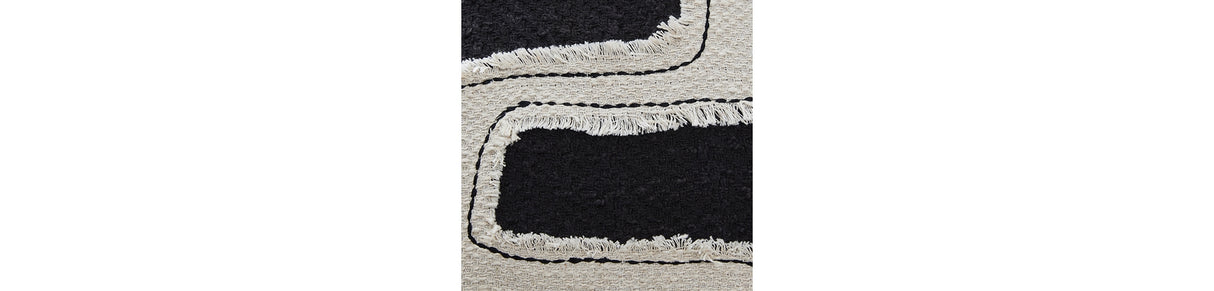 Veerbank Black/Beige Pillow (Set of 4) from Ashley - Luna Furniture