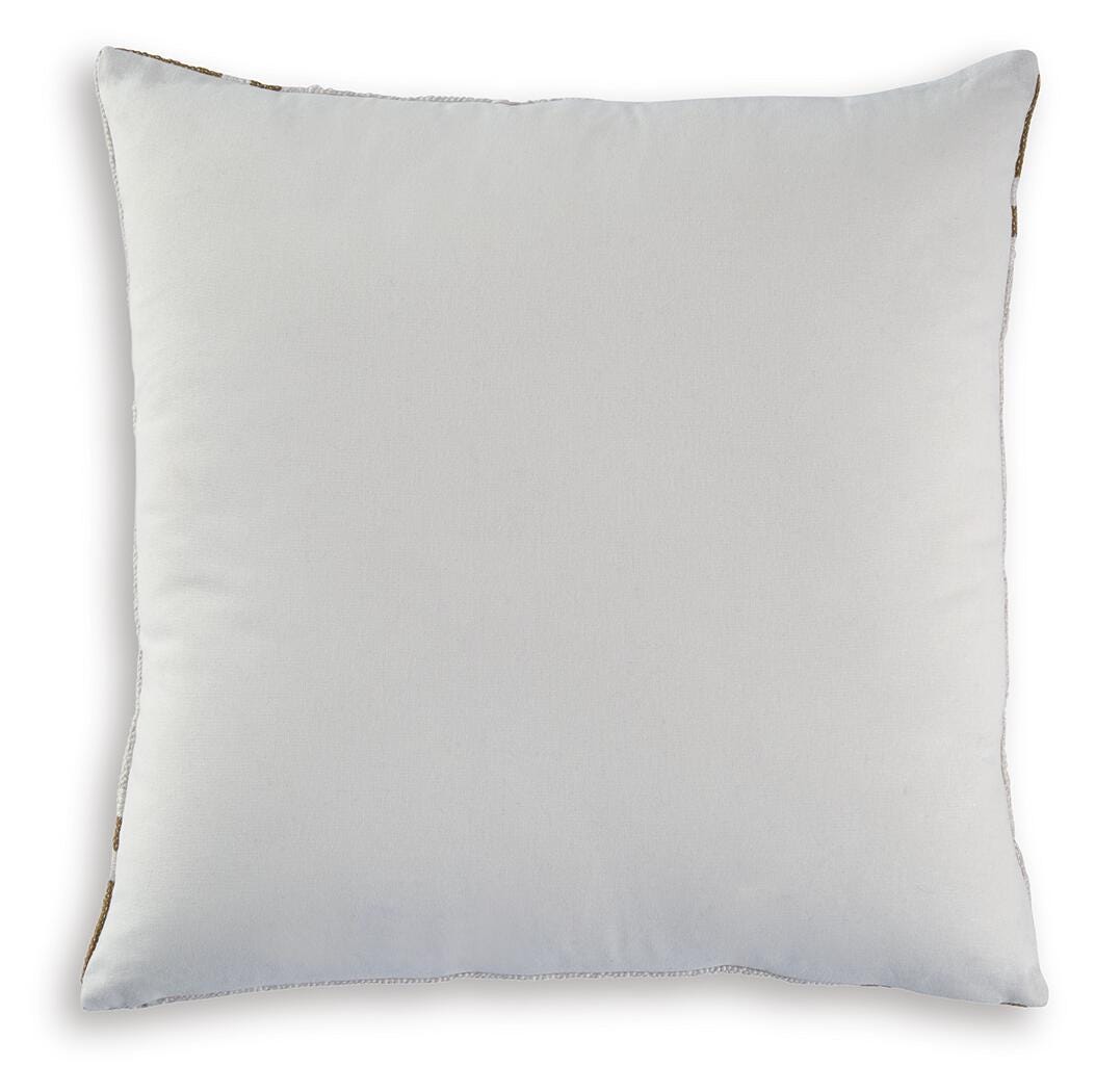 Darrman Ochre/Ivory Pillow from Ashley - Luna Furniture