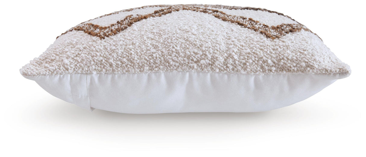 Brettwood Ivory/Brown Pillow from Ashley - Luna Furniture
