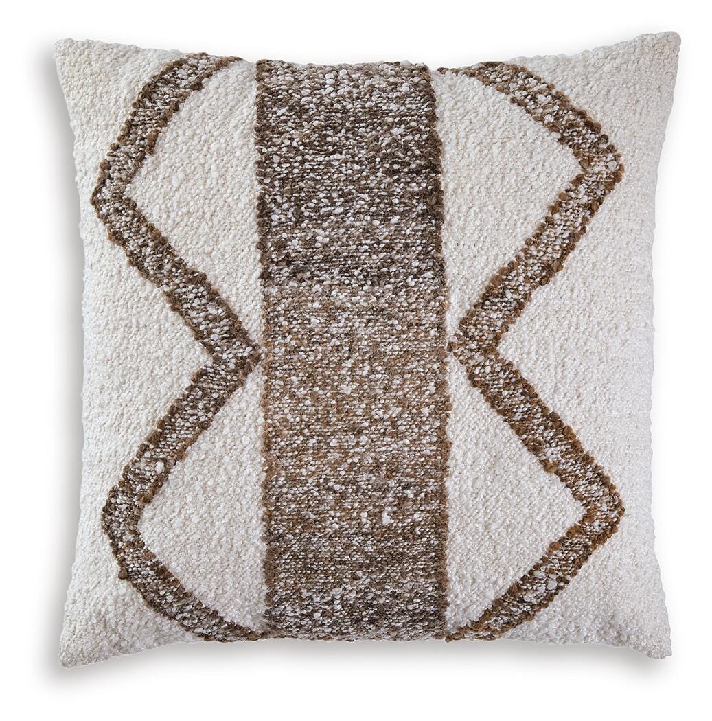 Brettwood Ivory/Brown Pillow from Ashley - Luna Furniture