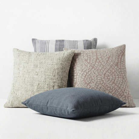 Adikus Blue/Gray/White Pillow from Ashley - Luna Furniture