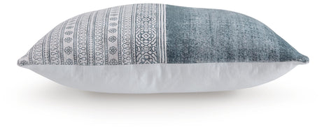 Harperville Blue/White Pillow from Ashley - Luna Furniture