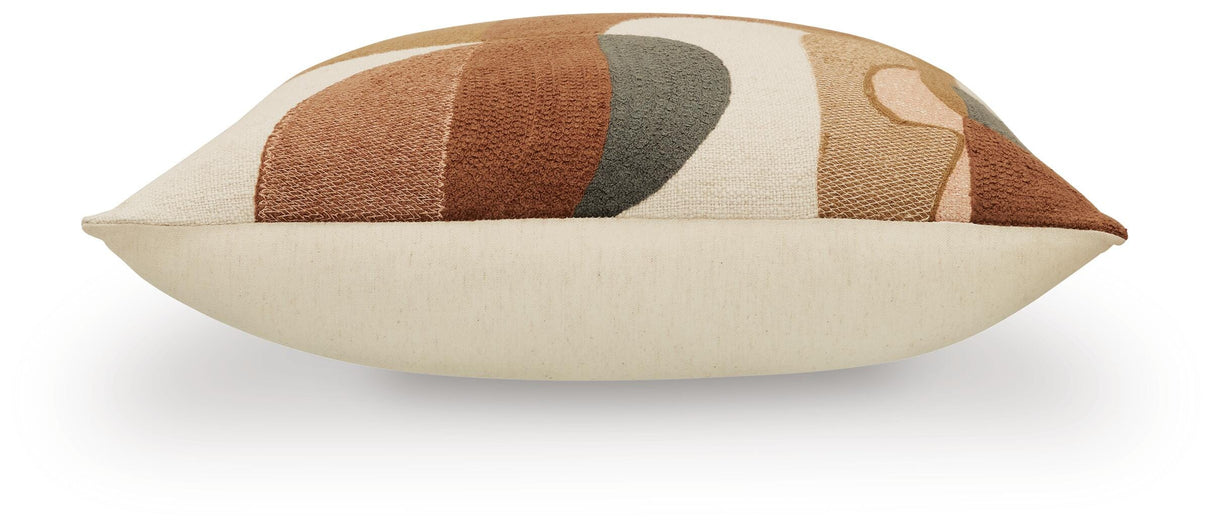 Hallam Sienna/Gold/Charcoal Pillow from Ashley - Luna Furniture
