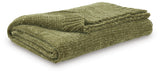 Anawood Olive Green Throw from Ashley - Luna Furniture