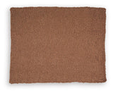 Chaddon Sienna Throw from Ashley - Luna Furniture