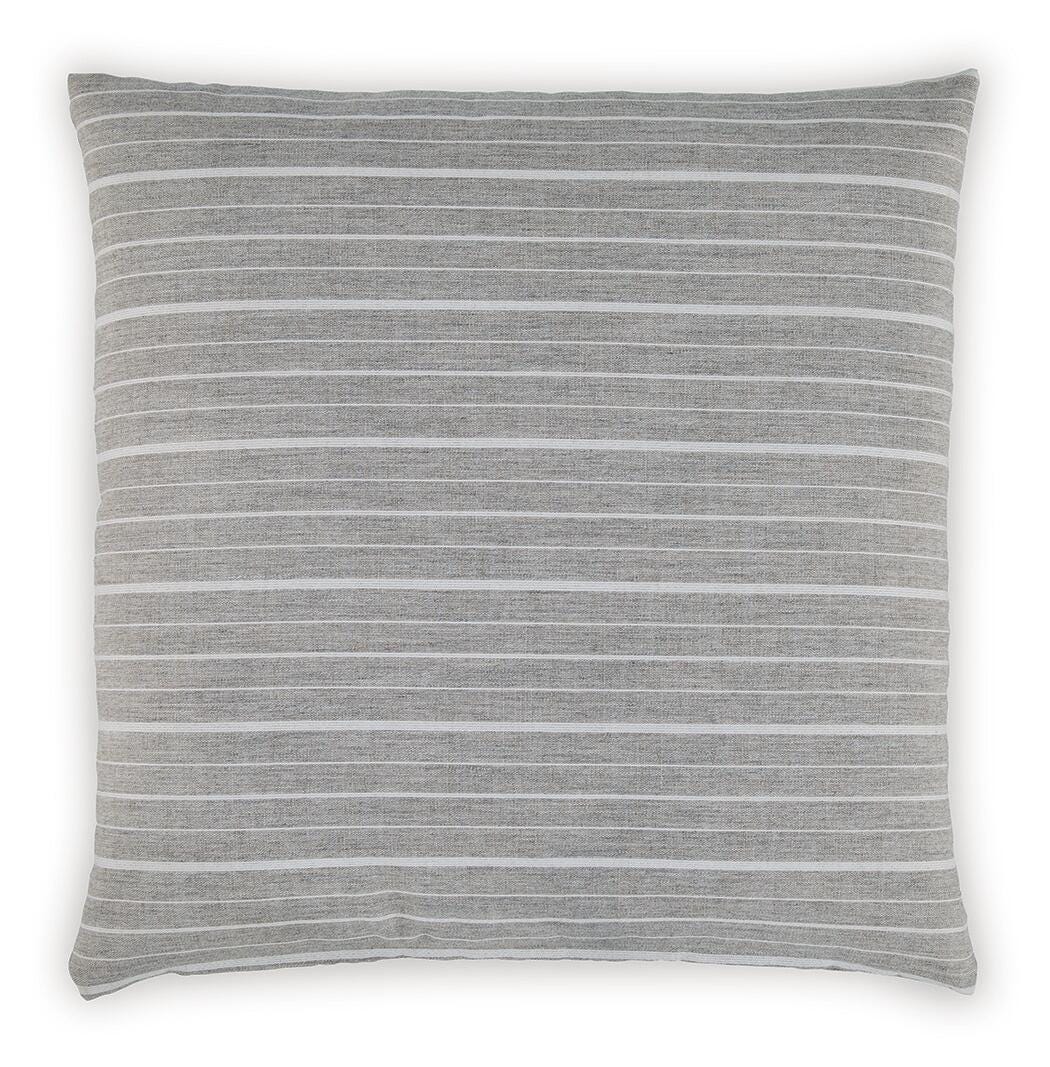 Vernthrone Taupe/White Pillow from Ashley - Luna Furniture