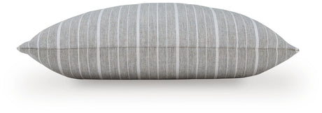 Vernthrone Gray/White Pillow, Set of 4 from Ashley - Luna Furniture