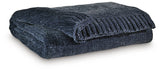 Anawood Blue Throw (Set of 3) from Ashley - Luna Furniture