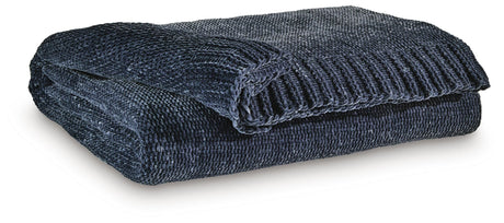 Anawood Blue Throw from Ashley - Luna Furniture