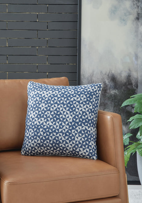 Jaycott Next-Gen Nuvella Blue/White Pillow from Ashley - Luna Furniture