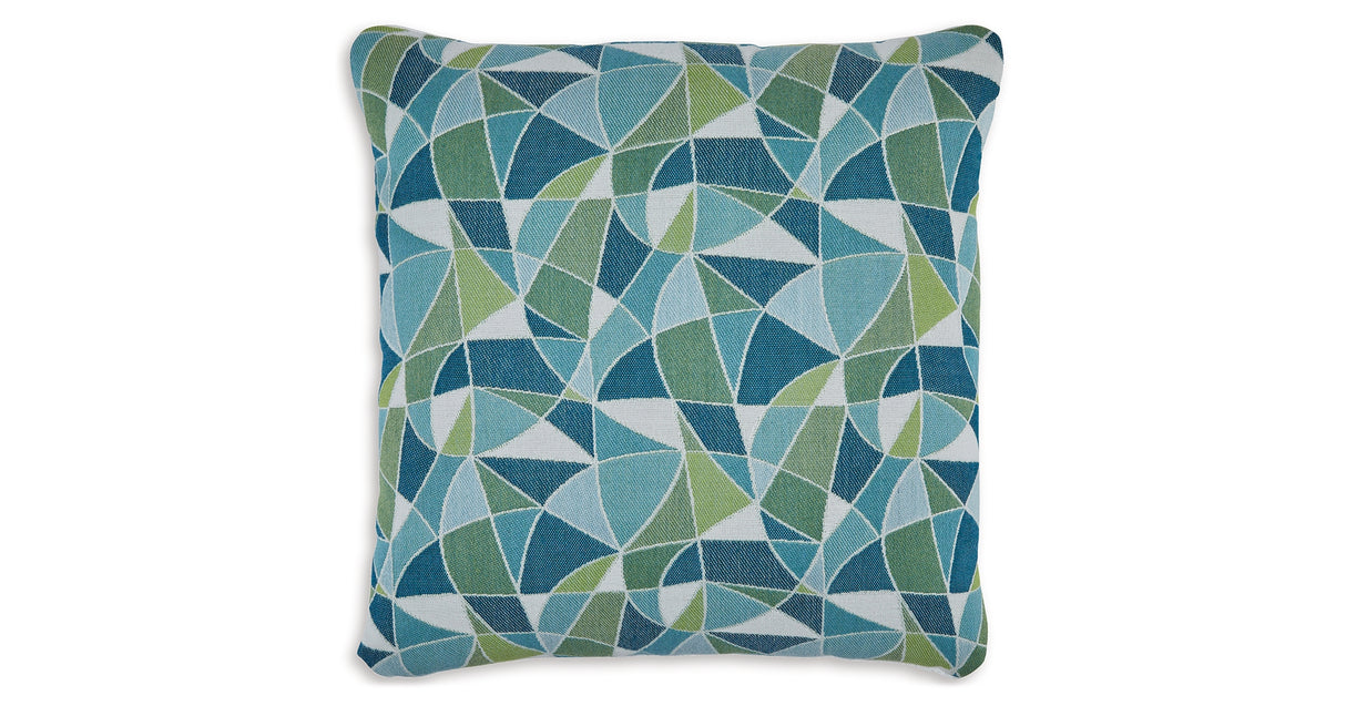 Seanow Next-Gen Nuvella Green/Turquoise/White Pillow (Set of 4) from Ashley - Luna Furniture