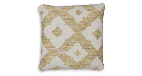 Brockner Next-Gen Nuvella Brown/Yellow Pillow (Set of 4) from Ashley - Luna Furniture