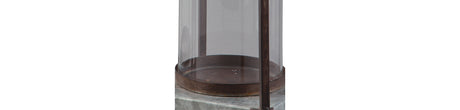 Diedrick Gray/Black Lantern from Ashley - Luna Furniture