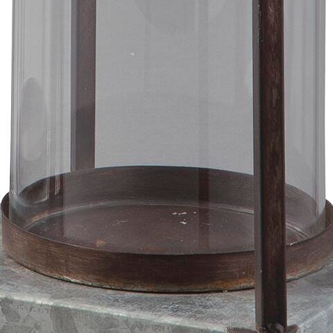 Diedrick Gray/Black Lantern from Ashley - Luna Furniture
