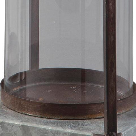 Diedrick Gray/Black Lantern from Ashley - Luna Furniture