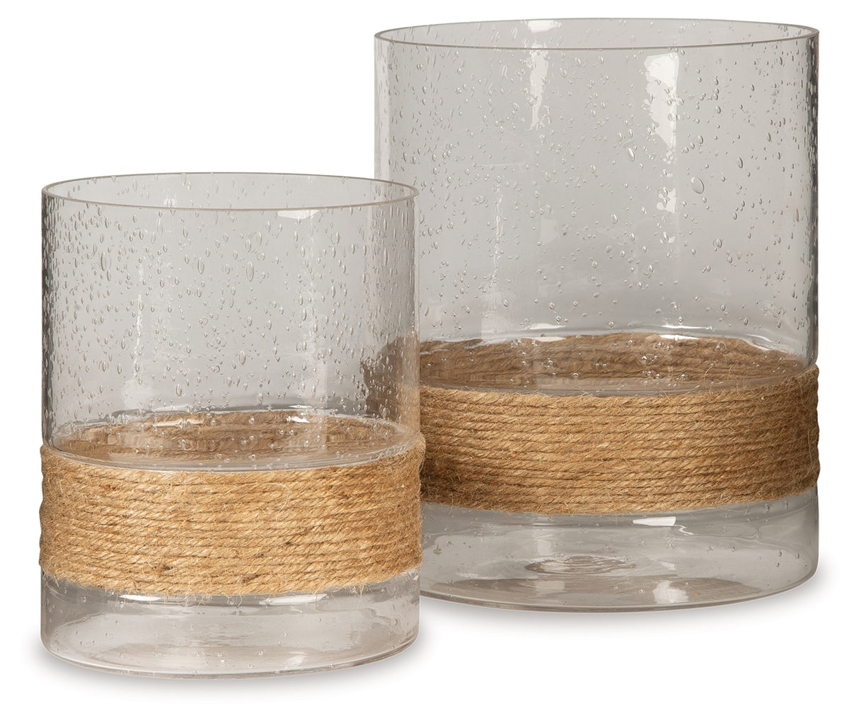 Eudocia Clear Candle Holder from Ashley - Luna Furniture