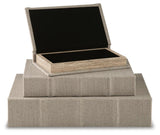 Jolina Linen Box from Ashley - Luna Furniture
