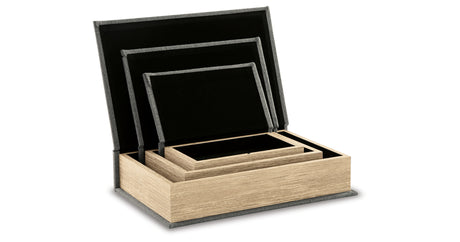 Jolina Gray Box from Ashley - Luna Furniture