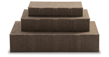 Jolina Brown Box from Ashley - Luna Furniture