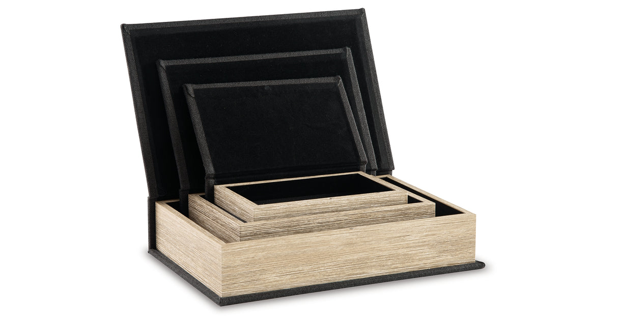 Jolina Black Box from Ashley - Luna Furniture