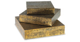 Keldy Antique Brass Finish Box from Ashley - Luna Furniture