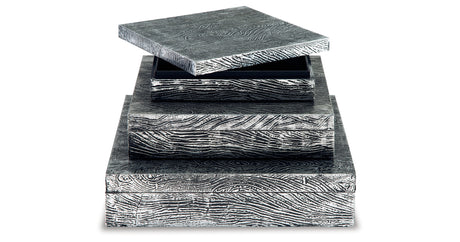Keldy Antique Pewter Finish Box from Ashley Furniture - Luna Furniture