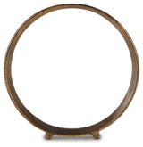 Ryandale Antique Brass Finish Sculpture from Ashley - Luna Furniture