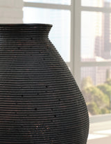 Hannela Antique Brown Vase from Ashley Furniture - Luna Furniture