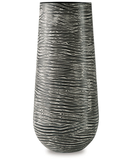 Fynn Antique Gray Vase from Ashley - Luna Furniture