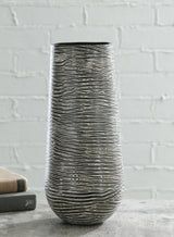 Fynn Antique Gray Vase from Ashley Furniture - Luna Furniture