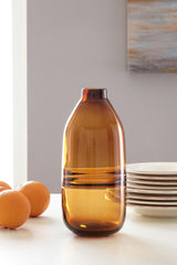 Lemmitt Amber Vase from Ashley Furniture - Luna Furniture