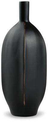 Rhaveney Black Vase from Ashley Furniture - Luna Furniture